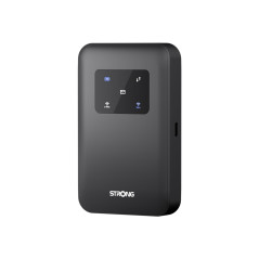 STRONG Routeur WiFi 4G+ avec SIM, Routeur Pocket WiFi Débloqué CAT6 LTE, 300 Mbps en Download, WiFi AC900Mbps, Hotspot WiFi Port