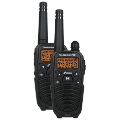 Radio PMR Stabo Freecomm 700 Box 8CH VOX Radio FM 0.5W IPX2 600mAh 2 pièces