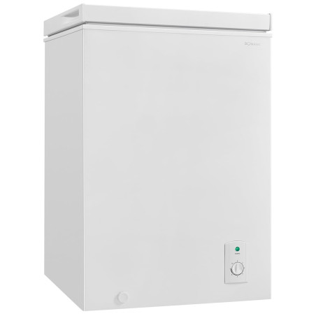 Bomann, Congélateur Coffre 100L Blanc GT7355-4 Étoiles, Température ≤ -18°C, Capacité de Congélation 4,5 kg/24h, Lampe de Contrô
