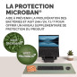 Fellowes Breyta Tapis de bureau sous main large – Sauge – Base antidérapante en caoutchouc, bords cousus résistants, protection Fellowes Breyta Tapis de bureau sous main large – Sauge – Base antidérapante en caoutchouc, bords cousus résistants, protection