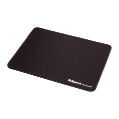 Fellowes Breyta Tapis de Souris Ergonomique Extra-Large – Noir – Base antidérapante en Caoutchouc, Bords Cousus résistants, Prot