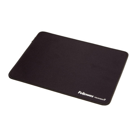 Fellowes Breyta Tapis de Souris Ergonomique Extra-Large – Noir – Base antidérapante en Caoutchouc, Bords Cousus résistants, Prot