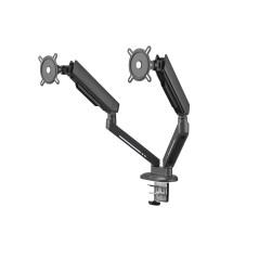 Bras double pour écrans Gaming One For All de 21 à 45 pouces - VESA 75/100 mm - Réglage en hauteur - Inclinaison (80°), pivoteme