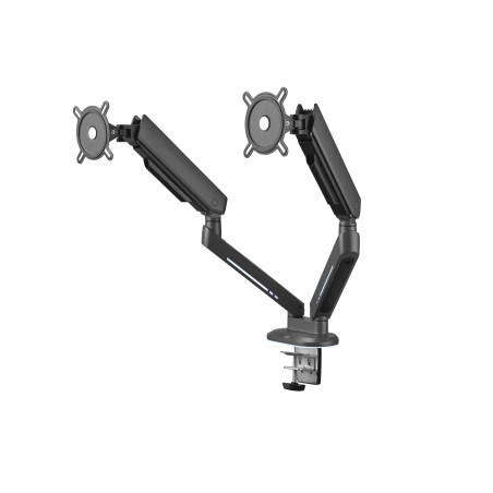 Bras double pour écrans Gaming One For All de 21 à 45 pouces - VESA 75/100 mm - Réglage en hauteur - Inclinaison (80°), pivoteme