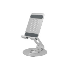 ICY Box IB-TH201-R Support pour Smartphone et Tablette jusqu'à 12,9" en Aluminium et Acier au Carbone, Coussinets en Silicone, E