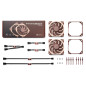 Noctua NF-A12x25 G2 PWM Sx2-PP, Kit avec Deux Ventilateurs pour Installation Push-Pull ou Côte à Côte (Brun) Noctua NF-A12x25 G2 PWM Sx2-PP, Kit avec Deux Ventilateurs pour Installation Push-Pull ou Côte à Côte (Brun)