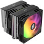 Silentware Titan CPU refroidisseur CPU, Dual-Tower, 6 Heatpipes en cuivre, 2x 120mm PWM ventilateurs, éclairage A-RGB, TDP jusqu Silentware Titan CPU refroidisseur CPU, Dual-Tower, 6 Heatpipes en cuivre, 2x 120mm PWM ventilateurs, éclairage A-RGB, TDP jusqu