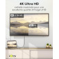 goobay Câble USB-C vers HDMI 2.0 - Connecteurs plaqués or - Résolutions Ultra HD jusqu'à 4 K @ 60 Hz - USB-C vers HDMI pour ordi goobay Câble USB-C vers HDMI 2.0 - Connecteurs plaqués or - Résolutions Ultra HD jusqu'à 4 K @ 60 Hz - USB-C vers HDMI pour ordi