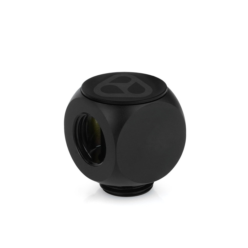 Thermal Grizzly DeltaMate Raccord rotatif en T - Noir G1/4 mâle + double femelle en T pour refroidissement par eau PC personnali Thermal Grizzly DeltaMate Raccord rotatif en T - Noir G1/4 mâle + double femelle en T pour refroidissement par eau PC personnali