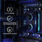 Thermal Grizzly DeltaMate Raccord rotatif en T - Noir G1/4 mâle + double femelle en T pour refroidissement par eau PC personnali Thermal Grizzly DeltaMate Raccord rotatif en T - Noir G1/4 mâle + double femelle en T pour refroidissement par eau PC personnali