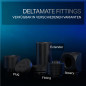 Thermal Grizzly DeltaMate Raccord rotatif en T - Noir G1/4 mâle + double femelle en T pour refroidissement par eau PC personnali Thermal Grizzly DeltaMate Raccord rotatif en T - Noir G1/4 mâle + double femelle en T pour refroidissement par eau PC personnali