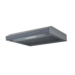 Hotte encastrable Respekta Sina noir mat, 60 cm, évacuation/recyclage de l’air, modèle CH600SC-19, classe énergétique A+
