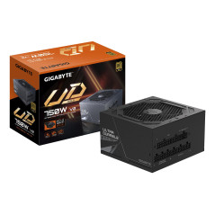 GIGABYTE UD750GM PG5 V2 Bloc d’Alimentation – PCIe Gen 5.1, 80 Plus Gold, Conception entièrement modulaire, Ventilateur 120 mm,