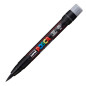Uni-Ball Posca - Marqueur pinceau Uni-Ball Posca brush noir - PCF350 N