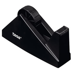Tesa Dévidoir de ruban Adhésif Easy Cut Economy de Table avec ecoLogo – Dérouleur de Bureau Grands Rouleaux Adhésifs – Technolog
