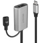 Lindy 43270 câble USB 5 m USB 3.2 Gen 1 (3.1 Gen 1) USB C USB A Argent Lindy 43270 câble USB 5 m USB 3.2 Gen 1 (3.1 Gen 1) USB C USB A Argent