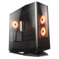 Cougar FV270 Boîtier en PC incurvé en Verre trempé | Intérieur spacieux pour Les Composants Haut de Gamme | avec Un Design de Fl Cougar FV270 Boîtier en PC incurvé en Verre trempé | Intérieur spacieux pour Les Composants Haut de Gamme | avec Un Design de Fl