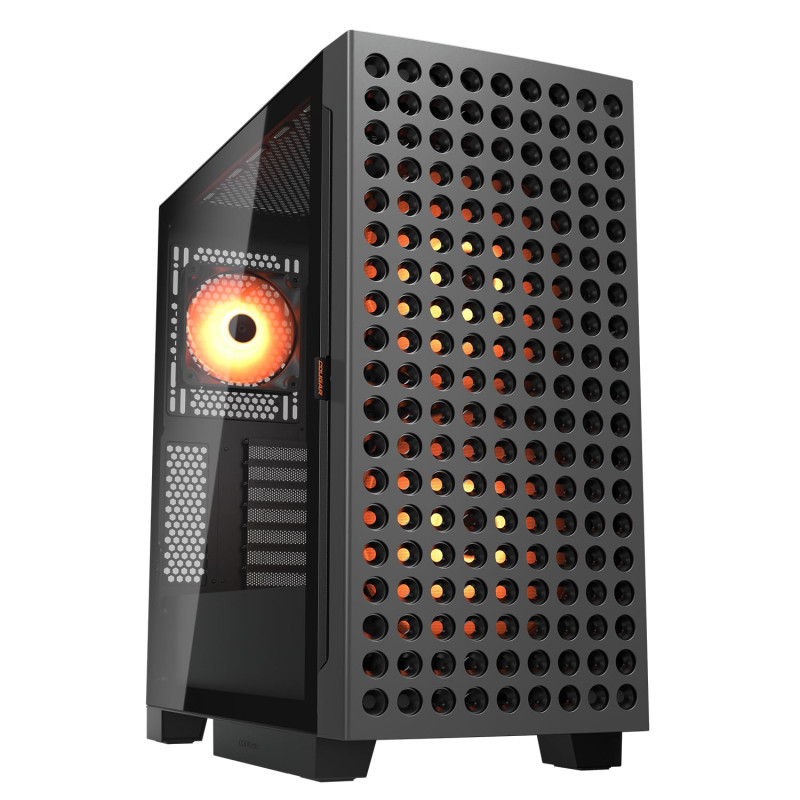 Cougar Gaming | Boîtier PC Gaming ATX - AIRFACE ECO RGB - Noir - Design Mesh Haute Ventilation - Éclairage RGB Personnalisable - Cougar Gaming | Boîtier PC Gaming ATX - AIRFACE ECO RGB - Noir - Design Mesh Haute Ventilation - Éclairage RGB Personnalisable -
