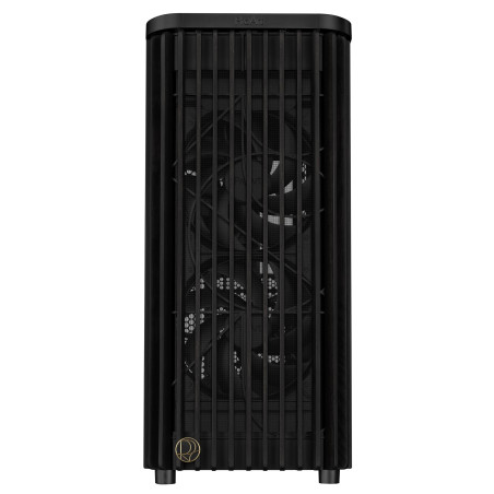 ASUS ProArt PA401 Wood Edition, châssis ATX avec Panneau en Maille, Compatible avec GPU jusqu'à 314 mm, Compatible avec radiateu