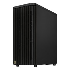 ASUS ProArt PA401 Wood Edition, châssis ATX avec Panneau en Maille, Compatible avec GPU jusqu'à 314 mm, Compatible avec radiateu