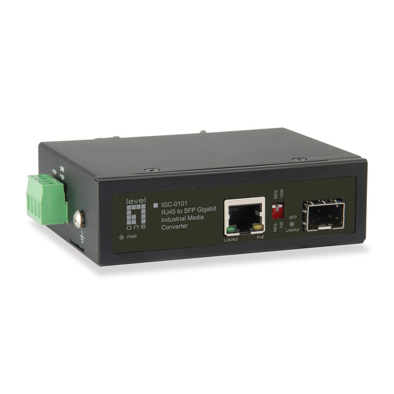 LevelOne IGC-0101 convertisseur de Support réseau 1000 Mbit/s LevelOne IGC-0101 convertisseur de Support réseau 1000 Mbit/s