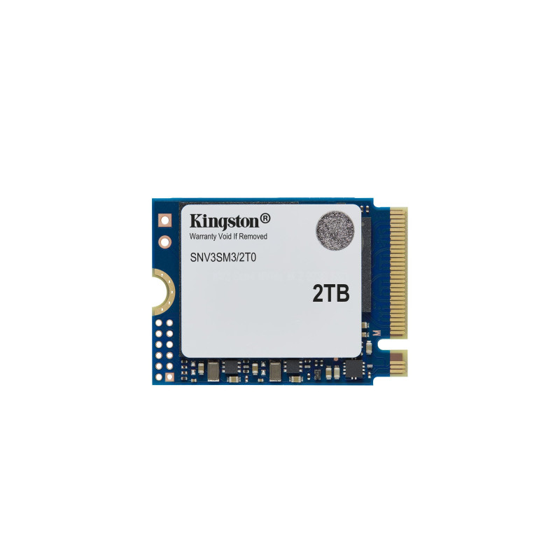 Kingston NV3 NVMe PCIe 4.0 SSD Interne 2T0 M.2 2230-SNV3SM3/2T0 Kingston NV3 NVMe PCIe 4.0 SSD Interne 2T0 M.2 2230-SNV3SM3/2T0