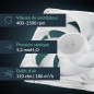 ARCTIC P14 Pro A-RGB (White) - Puissant ventilateur premium, ventilateur PWM 140 mm avec câble en Y séparé, 400-2500 rpm, 0 rpm ARCTIC P14 Pro A-RGB (White) - Puissant ventilateur premium, ventilateur PWM 140 mm avec câble en Y séparé, 400-2500 rpm, 0 rpm