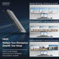 DIGITUS Station d'accueil – 12 Ports – 2X HDMI, 1x Displayport 8k 30Hz – 2X USB-A 3.2 Gen2, 1x Type-A 3.2 Gen1, 1x USB-C 3.2 Gen DIGITUS Station d'accueil – 12 Ports – 2X HDMI, 1x Displayport 8k 30Hz – 2X USB-A 3.2 Gen2, 1x Type-A 3.2 Gen1, 1x USB-C 3.2 Gen