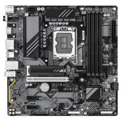 GIGABYTE B760M DS3H WIFI6E GEN5 Carte Mère – Compatible avec Les processeurs Intel Core 14e génération, VRM numérique 6+2+1 Phas