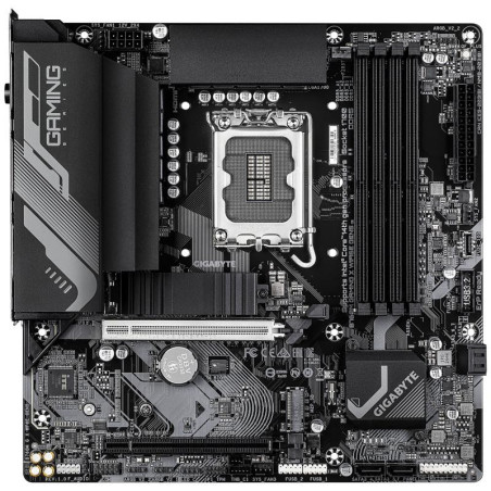 GIGABYTE B760M Gaming X WIFI6E GEN5 Carte Mère – Compatible avec Les processeurs Intel Core 14e génération, VRM 8+1+1 Phases, Ju