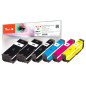 Peach cartucce compatibili con Epson No. 33, 6 Pezzi