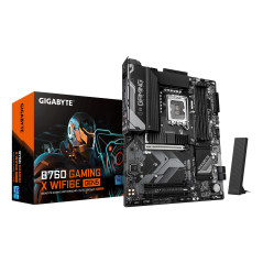 GIGABYTE B760 Gaming X WIFI6E GEN5 Carte Mère – Compatible avec Les processeurs Intel Core 14e génération, VRM 8+1+1 Phases, Jus