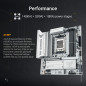 ASUS TUF Gaming B850M-PLUS WIFI7 W Socket de Carte mère AMD AM5 (Micro-ATX, DDR5, PCIe 5.0, 3 emplacements M.2, Realtek 2,5 GB E ASUS TUF Gaming B850M-PLUS WIFI7 W Socket de Carte mère AMD AM5 (Micro-ATX, DDR5, PCIe 5.0, 3 emplacements M.2, Realtek 2,5 GB E