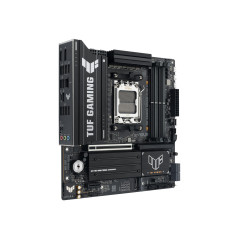 ASUS TUF Gaming B850M-PLUS II Carte mère AMD AM5 (AMD B850, mATX, mémoire DDR5, 1 x PCIe 5.0 M.2, 2 x PCIe 4.0 M.2, Aura Sync)