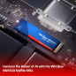WD Blue SN5100 NVMe SSD 500 Go (Jusqu'à 6 600 Mo/s en lecture, M.2 2280, PCIe Gen 4.0, nCache 4.0,Technologie SANDISK 3D CBA NAN WD Blue SN5100 NVMe SSD 500 Go (Jusqu'à 6 600 Mo/s en lecture, M.2 2280, PCIe Gen 4.0, nCache 4.0,Technologie SANDISK 3D CBA NAN