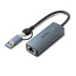 Lindy - Convertisseur USB 3.2 Gen 1 vers Ethernet 5G Lindy - Convertisseur USB 3.2 Gen 1 vers Ethernet 5G