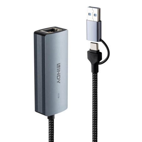Lindy - Convertisseur USB 3.2 Gen 1 vers Ethernet 5G