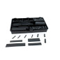 Gaine thermorétractable assortiment de 465 pièces, diamètre 2,4/1,2 mm à 25,4/12,7 mm, le taux rétrécissement de 2:1, le modèle Gaine thermorétractable assortiment de 465 pièces, diamètre 2,4/1,2 mm à 25,4/12,7 mm, le taux rétrécissement de 2:1, le modèle