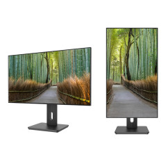 JAPANNEXT Ecran PC | 27" | WQHD | Dalle IPS | Inclinaison réglable | Mode Portrait | Filtre Anti-lumiére Bleue | G-Sync/FreeSync