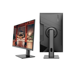 JAPANNEXT Ecran PC 23.8" IPS Full HD (1920x1080) | HDR | Recharge Via USB-C(65W) Hauteur & Inclinaison réglable (HSP) Haut-parle
