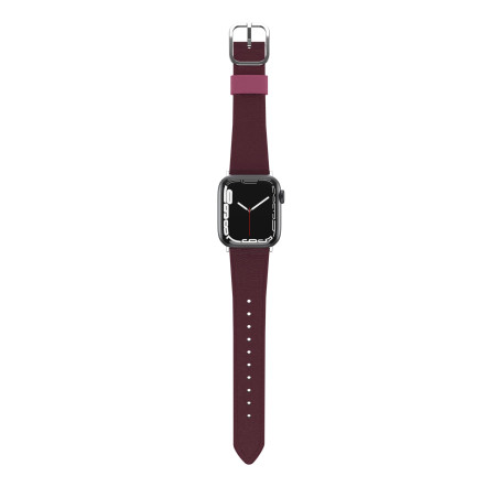 Otterbox Coque Symmetry Series Cactus Leather MagSafe pour Apple Watch 44/45/46mm, antichoc, résistante aux chutes, coque de pro