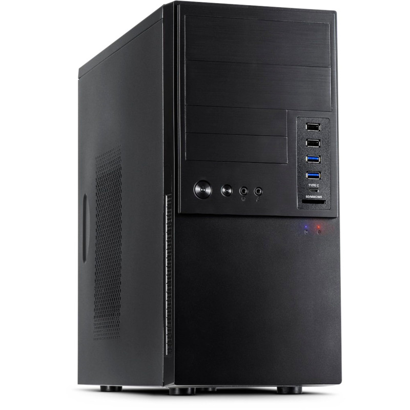 Inter-Tech IT-6865 Micro Tower Noir