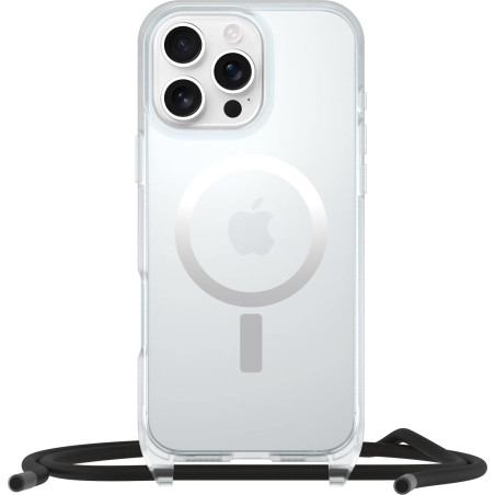 Otterbox Coque React Series Necklace MagSafe pour iPhone 16 Pro Max, Coque de Protection avec Collier réglable et Amovible, test