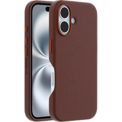 Otterbox Coque Symmetry Series Cactus Leather MagSafe pour iPhone 16, Antichoc, résistante aux Chutes, Coque de Protection Fine,