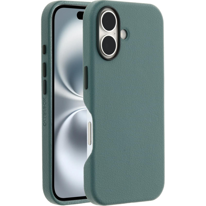 Coque OtterBox Symmetry Series Cactus Leather MagSafe pour iPhone 16, Antichoc, résistante aux Chutes, Coque de Protection Fine, Coque OtterBox Symmetry Series Cactus Leather MagSafe pour iPhone 16, Antichoc, résistante aux Chutes, Coque de Protection Fine,