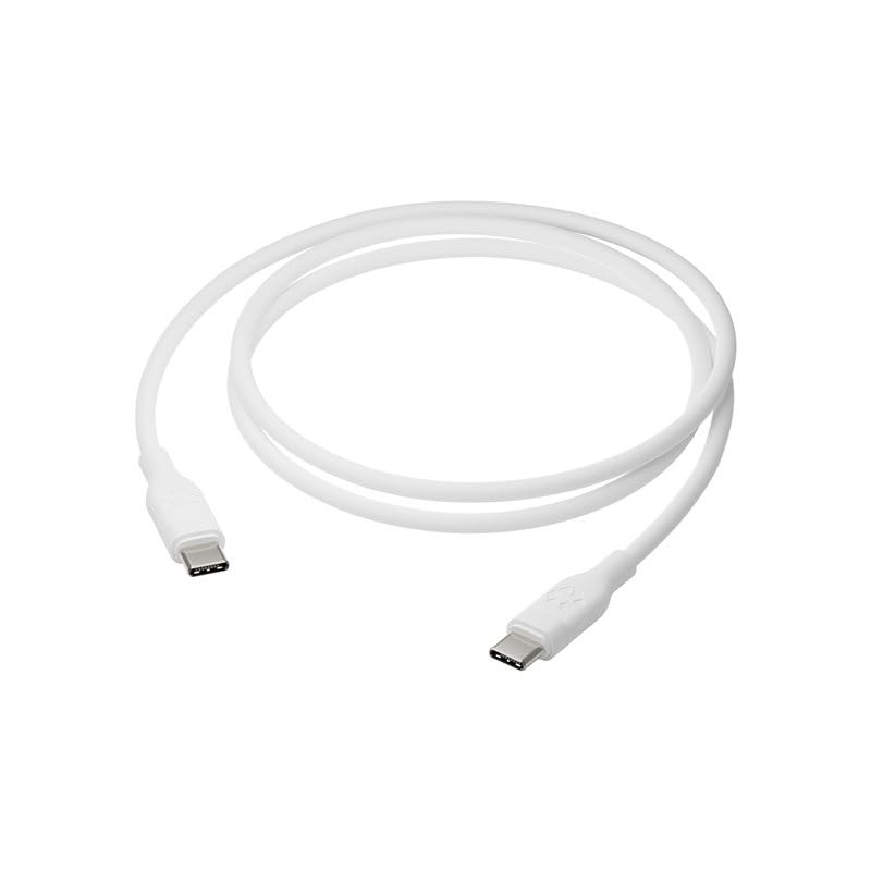 Câble USB-C vers USB-C 100 W Blanc 1,2 m dbramante1928 Câble USB-C vers USB-C 100 W Blanc 1,2 m dbramante1928