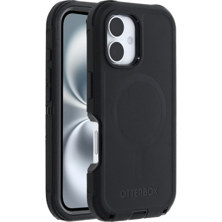 Coque OtterBox Defender Series MagSafe pour iPhone 16, antichoc, résistante aux chutes, ultra robuste, coque de protection, supp