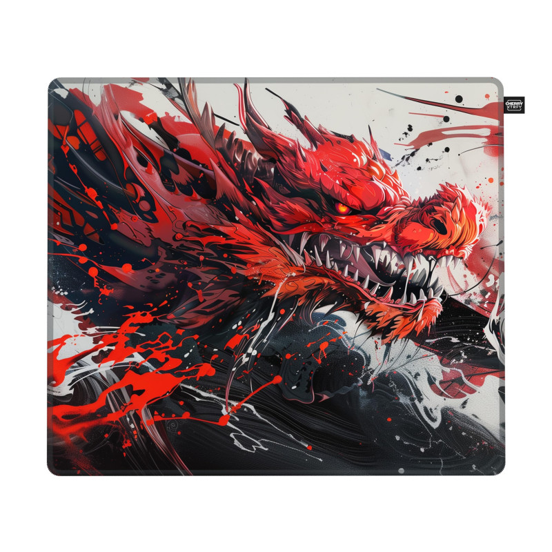 CHERRY XTRFY GP6, Tapis De Souris Gaming en Tissu (460 x 400 x 4 mm), pour Plus De Précision, Surface Ultra-Lisse, Base en Caout CHERRY XTRFY GP6, Tapis De Souris Gaming en Tissu (460 x 400 x 4 mm), pour Plus De Précision, Surface Ultra-Lisse, Base en Caout