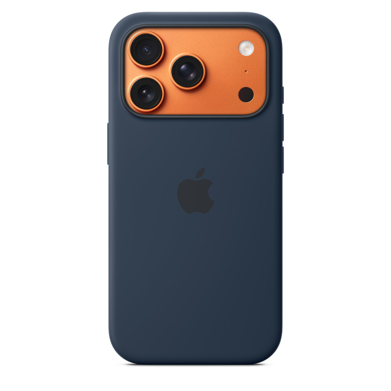 Apple Coque en Silicone avec MagSafe pour iPhone 17 Pro – Minuit ​​​​​​​