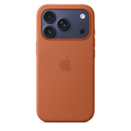 Apple Coque en Silicone avec MagSafe pour iPhone 17 Pro – Terracotta ​​​​​​​